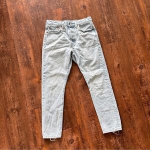 Levi’s 501 Button Fly Skinny Straight Jean